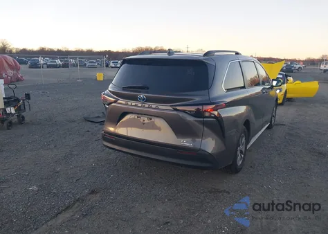 2023 Toyota Sienna Le из США, поврежденный, VIN 5TDKRKEC7PS140230
